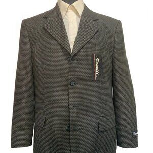 VENITTI Italian Sports Jacket - 65% Polyester 35% Rayon 4B-46 Low Moisture